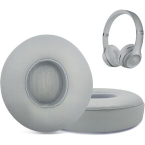 Replacement Ear Pads for Beats Solo 2 & Solo 3 Wireless On-Ear Headphones, Ear Cushions, Headset Earpads, Ear Cups Cover with Soft Protein Leather (Blue)