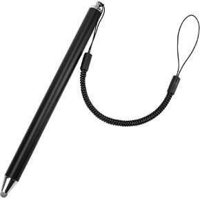 Stylus Pens for Touch Screens with Tether Lanyard, Anti-Lost Fibre Stylus Mesh Fiber Tip, High Sensitivity & Precision Capacitive for Smart Phone, Tablets for Samsung Galaxy Android