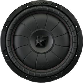 Kicker 43CVT124 COMPVT 800w 12" 4-Ohm SVC Shallow Slim Car Subwoofer Sub CVT12-4