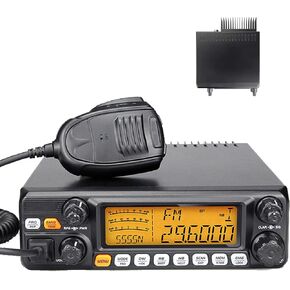 10 Meter Ham Radio AT-5555N II 60W High Power Base Station AM FM SSB CW PA Mobile Transceiver for Vehicle