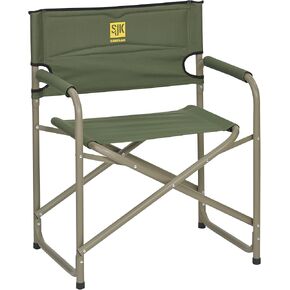 SJK Big Steel Padded Camping Portable Arm Chair Weight Capacity 325lbs for Adults