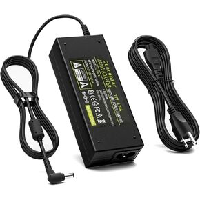 90W DC19V 4.74A Laptop Charger for Asus Toshiba AC Adapter Laptop PC Computer Charger Power Cord, 3 Pin 90 Watt AC to DC 19V Switching Power Supply with 10.56ft Long Cable, 5.5x2.5mm Plug in Kuwait