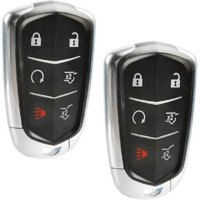 2 Smart Key Fobs fits Cadillac Escalade 2015 2016 2017 2018 2019 2020 Keyless Entry Remote (HYQ2AB)