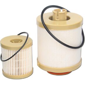 Oil Filter FL2016 and Fuel Filter FD4616 Replacement for F250 F350 F450 F550 Super Duty 6.0L 2003-2007 Excursion 6.0L 2003-2005 Replace Part# 3C3Z-9N184-CA 3C3Z-6731-AA