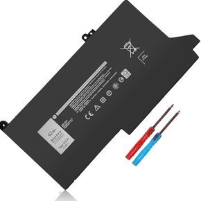 42Wh DJ1J0 Battery Replacement for Dell Latitude 7280 7290 E7280 E7290 13 7380 7390 E7380 E7390 14 7480 7490 E7480 E7490 Series DJ1JO P28S P28S001 451-BBZL PGFX4 ONFOH K8X0T 11.4V 3-Cell