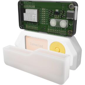 Protection Case for Flipper Zero Wi-Fi Dev Board V1 ESP32-S2, Accessories Compatible with Flipper Zero WiFi Dev Board - Clear & Black