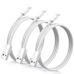 for iPhone Charger Cord Lightning Cables, Original 2023 Upgraded [3Pack 3ft] MFi Certified USB A Charging Cable for iPhone 14 13 12 11 Mini Pro XR Xs Max X SE 8 7 6 Plus iPad iPod AirPods - White