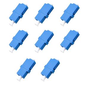 Xunsomten-8pcs Fiber Optic Coupler LC to LC Simplex Singlemode Fiber Optic Adapter for Single Mode Fiber Patch Cable