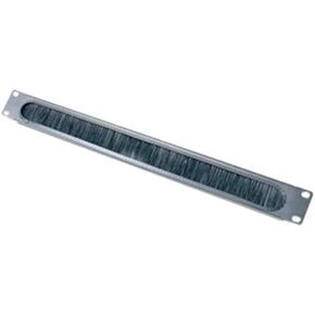 APC Rackmount Horizontal Cable Organizer, AR8429, 1U with Brush Strip