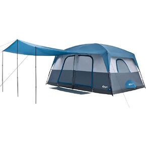 PORTAL Camping Tent, 6/8 /10 Person Instant Cabin Tent with Rainfly, Large Mesh Windows & Upgraded Ventilation, Portable Big Tents with Carry Bag for Family Outdoor, Backpacking, Hiking in Kuwait