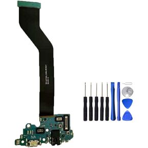 for Samsung Galaxy A71 5G A716 USB Charging Port Dock Connector Board Flex Replacement Part with Opening Tool 11 PCS