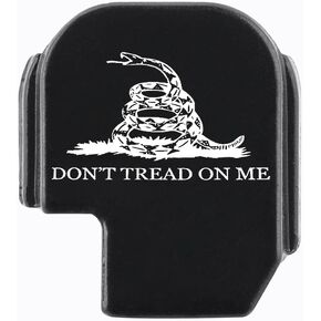 Laser Engraved Aluminum Rear Slide Cover Back Plate for 9MM .380 Sig P365 P365X P365 XL P365 SAS - Replace The Original Plastic Plate - Choose Your Design