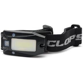 CYCLOPS 150-Lumen Rechargeable Headlamp Lightweight Powerful Bright Flashlight with Sensor Function & 360-degree Swivel Base, HL150COB