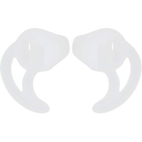 EXCEART 1 Pair Silicone Fin Ear Mold Earbud Tips for Acoustic Coil Tube Earpiece