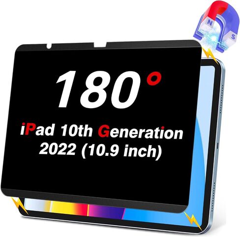 ZOEGAA Screen Protector for iPad Pro 12.9, Magnetic Removable Anti-Blue Light Filter, Compatible with 2022, 2021, 2020, 2018 Models in Saudi Arabia