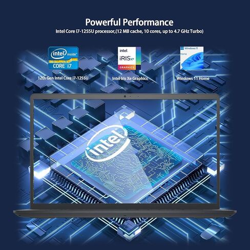 لاب توب ديل انسبايرون 15 3520 15.6 بوصة فل اتش دي، معالج انتل كور i7-1255U، ذاكرة الوصول العشوائي 32 جيجا، 1 تيرابايت اس اس دي، قارئ بطاقة اس دي، واي فاي، بلوتوث، كاميرا ويب، ويندوز 11 هوم، ملحقات ألباكاتيك، أسود كربون in Saudi Arabia