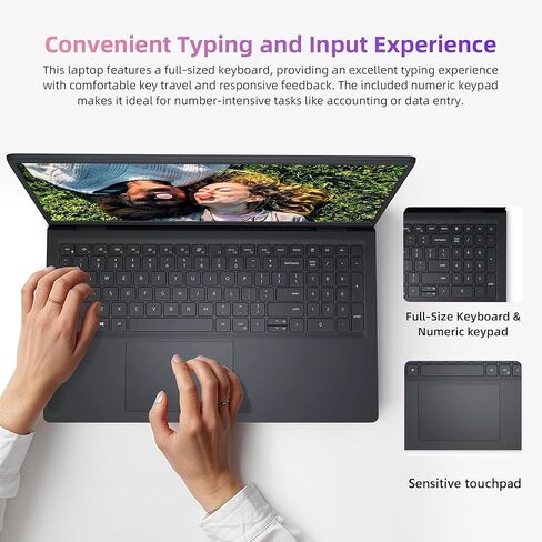 لاب توب ديل انسبايرون 15 3520 15.6 بوصة فل اتش دي، معالج انتل كور i7-1255U، ذاكرة الوصول العشوائي 32 جيجا، 1 تيرابايت اس اس دي، قارئ بطاقة اس دي، واي فاي، بلوتوث، كاميرا ويب، ويندوز 11 هوم، ملحقات ألباكاتيك، أسود كربون in Saudi Arabia