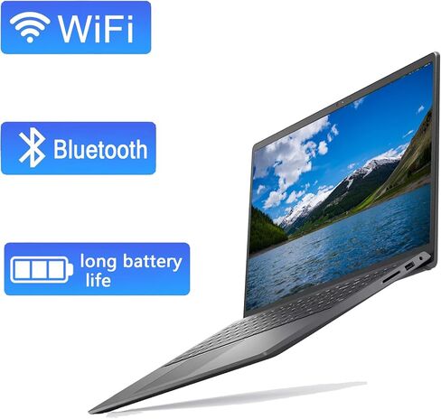 لاب توب ديل انسبايرون 15 3520 15.6 بوصة فل اتش دي، معالج انتل كور i7-1255U، ذاكرة الوصول العشوائي 32 جيجا، 1 تيرابايت اس اس دي، قارئ بطاقة اس دي، واي فاي، بلوتوث، كاميرا ويب، ويندوز 11 هوم، ملحقات ألباكاتيك، أسود كربون in Saudi Arabia