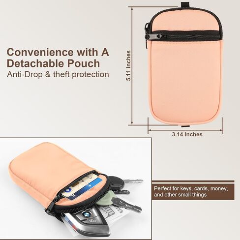 Phone Lanyard Crossbody Wrist Strap, Clip and Go Strap for Phone with Wallet Crossbody, Adjustable Phone Strap Crossbody Compatible with All Phones (Black) in Saudi Arabia