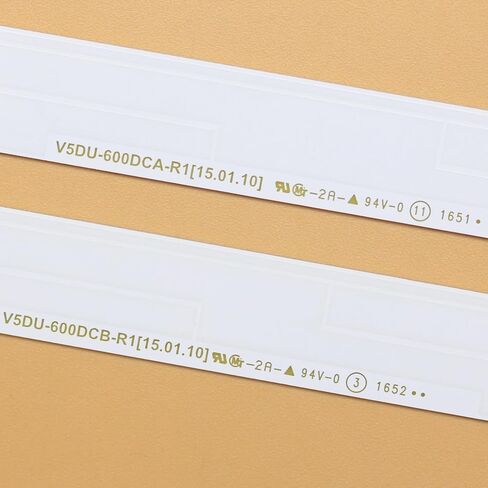 BN96-39663A BN96-39664A UN60KU6270F UN60KU6300F UN60KU630DF UN60KU6000FXZX UE60KU6000KXXC UA60KU6000KMXL V5DU-600DCA-R1 CY-GK060HGSV2H LM41-00120X شرائط إضاءة خلفية LED للتلفزيون 60 بوصة in Kuwait