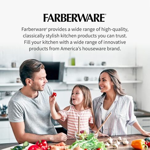 Farberware Heat Resistant Nylon Meat and Potato Masher Safe for Non-Stick Cookware, 10 inch, Aqua in Kuwait