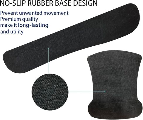 Keyboard Wrist Rest Pad and Mouse Pads with Wrist Rest Support Set Memory Foam Ergonomic Mouse Pad Easy Typing & Pain Relief for Home Office Computers,Laptop,Gaming-Butterfly Orange Flower in Kuwait