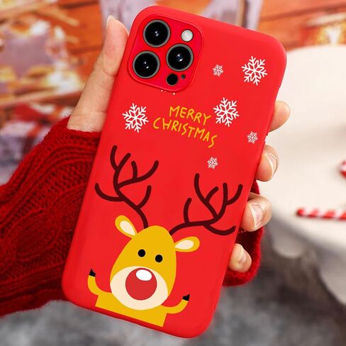 Christmas Case for iPhone XR Phone Case, Silicone Phone Case Protective Back Cover Gifts for Christmas Teen Girl Gifts Women Stocking Stuffers for Adults, Cartoon 3D Santa Claus in Saudi Arabia