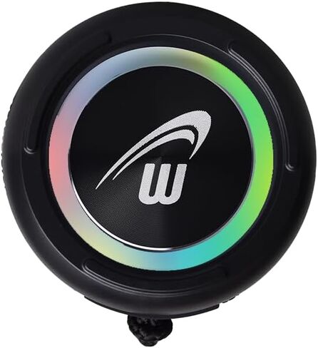 Portable Bluetooth Speakers, 20W Loud Stereo Sound, Deep Bass, IP66 Waterproof, RGB Lights, Dual Pairing, Wireless Speaker for Home, Outdoor, Party, Beach etc (Camo) in Saudi Arabia