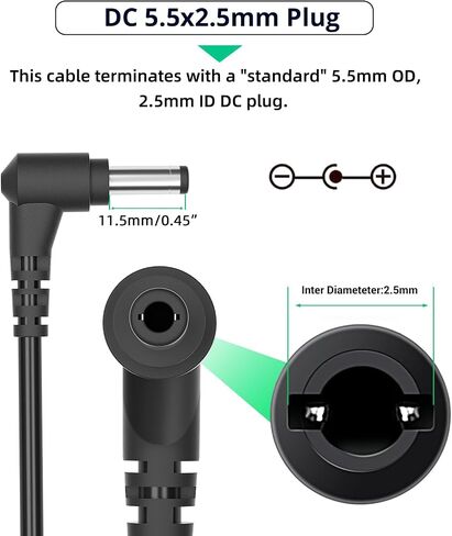 90W DC19V 4.74A Laptop Charger for Asus Toshiba AC Adapter Laptop PC Computer Charger Power Cord, 3 Pin 90 Watt AC to DC 19V Switching Power Supply with 10.56ft Long Cable, 5.5x2.5mm Plug in Kuwait
