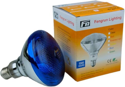 Infrared Bulb Red Hard Explosion-Proof Glass Infrared Heat Lamp Bulb for Chicks, Chicken, Pet, Bathroom Warming Light Bulb (120V,150W) in Saudi Arabia