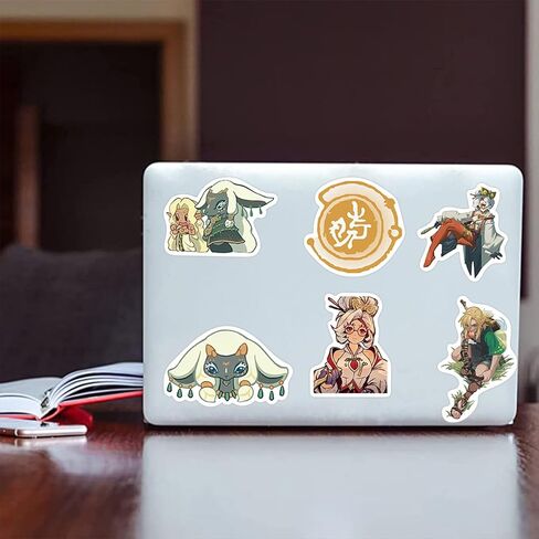 The Legend of Zelda Game Tears of the Kingdom Stickers,50Pcs Vinyl Waterproof Stickers for Laptop,Bumper,Skateboard,Water Bottles,Computer,Phone, Cool Stuff for Teens, Kids, Adults (Tears of the in Kuwait