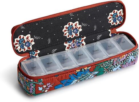Vera Bradley Cotton Travel Pill Case in Saudi Arabia