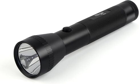 Heavy Duty 2-Cell D Battery LED Big Flashlights, High Lumens, Single Mode, Aluminum, Rugged Metal Flashlight for Outdoors and Emergency Power Outages (1 Pack) in Saudi Arabia