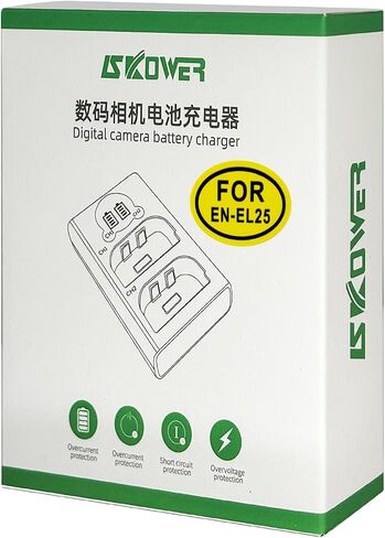 EN-EL25 Battery Charger EN-EL25A 4241 MH-32 Battery Charger Compatible with Nikon Z50, Z 50, Z30, Z FC, ZFC, Z Series Digital Nikon Camera Battery Charger in Saudi Arabia