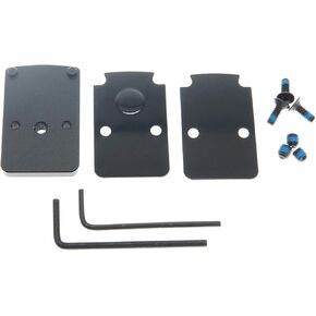 DPP Titanium Red Dot Mount/Plate/Adapter Compatible with Smith & Wesson M&P TrijiconRMR/SRO&Holosun 407C/507C/508T