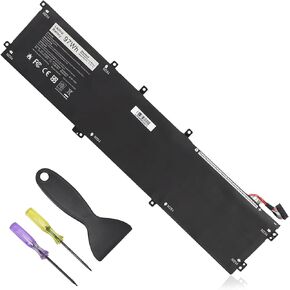استبدال بطارية 97Wh 6GTPY لجهاز Dell XPS 15 9560 9570 7590 15 2017 9560 XPS 15-9560-D1845T 15-9570-D1541، Vostro 7500 Precision 5520 M5520 5540 M5540 Workstation GPM03 P56F001 P56F002 5041C 5XJ28