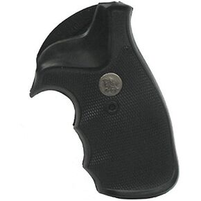 Pachmayr 05148 Decelerator Grips, S&W N Frame Round Butt,black