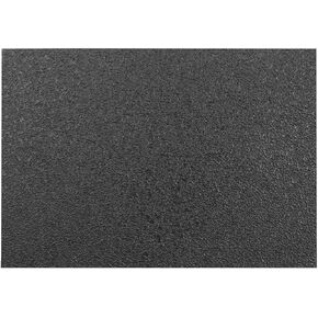 5"x7" Black Rubber Textured Gun Grips Material Sheet, Anti-Slip Grip Tape for Guns, Cell Phones, Cameras, Knives, Tools