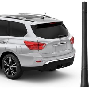 KSaAuto Antenna for 2003-2023 Nissan Pathfinder Rogue Versa Murano Juke Kicks Cube 350z 370Z NV200 Leaf Nissan Accessories Car Replacement Radio Antenna Mast