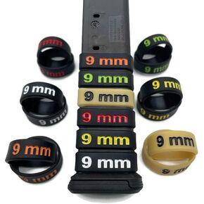 9mm Extended Magazine ID Band Quality, Custom Fit & Thick MAG ID (Pack of 3)