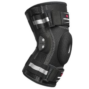 NEENCA Professional Knee Brace for Knee Pain, Adjustable Hinged Knee Support with Removable Side Stabilizers, Strong Stability for Joint Pain Relief, Arthritis, Meniscus Tear, ACL, PCL, Runner, Sports (Large)
