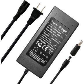 54.6V 2A Battery Charger 54.6V Power Supply for 48V 13S Battery with DC 5.5x2.1mm / 5.5x2.5mm Plug