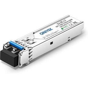 1.25G Single Mode SFP Module,1000Base-LX SFP to LC Fiber Transceiver for Cisco GLC-LH-SMD, Meraki MA-SFP-1GB-LX10, Ubiquiti, Fortinet, Mikrotik, Supermicro, Netgear(SMF,1310nm,10km,DDM)
