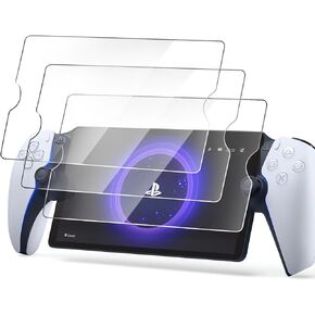 CoBak Screen Protector for PlayStation Portable Remote Player - Scratch-Resistant, Fingerprint-Proof, Crystal Clear Protective Film for Sony PS5 Portal (Pack of 3)