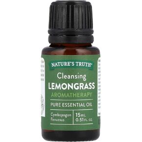 Nature's Truth, 100% Pure Essential Oil, Lemongrass, 0.51 Fl Oz