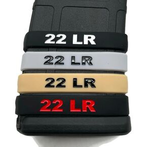 22LR 22 Long Rifle Magazine Mag ID Band Think and Durable (Pack of 5)