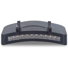 Agatige Cap Head Light, 1pc 11 LED Cap Clip Head Lamp Light Hat HeadLamp Rechargeable Waterproof Hat Light Ultra Bright Mini Hands Free Light for Outdoor
