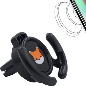 Car Vent Mount Holder - Compatible for Popsocket - Car Mount for Pop Grips Collapsible Phone Socket Holder for Pop Mount Car Device with Secure AC Vent Clip, Horizontal Air Vent ONLY (Black)