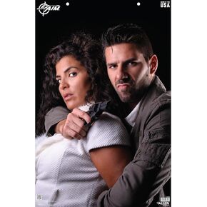 Photo Real Hostage Situation Shooting Target, 23 x 35, 50-Pack