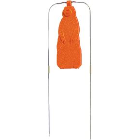 Do-All Outdoors BSL4 - Lone Prairie Dog Self-Healing Target, Rated for .22 - .50 Caliber, Red, Small